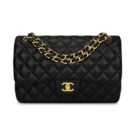 chanel jumbo lambskin double flap|Classic 11.12 handbag, Lambskin & gold.